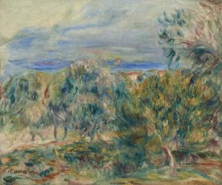 Pierre-Auguste Renoir - Paysage à Cagnes