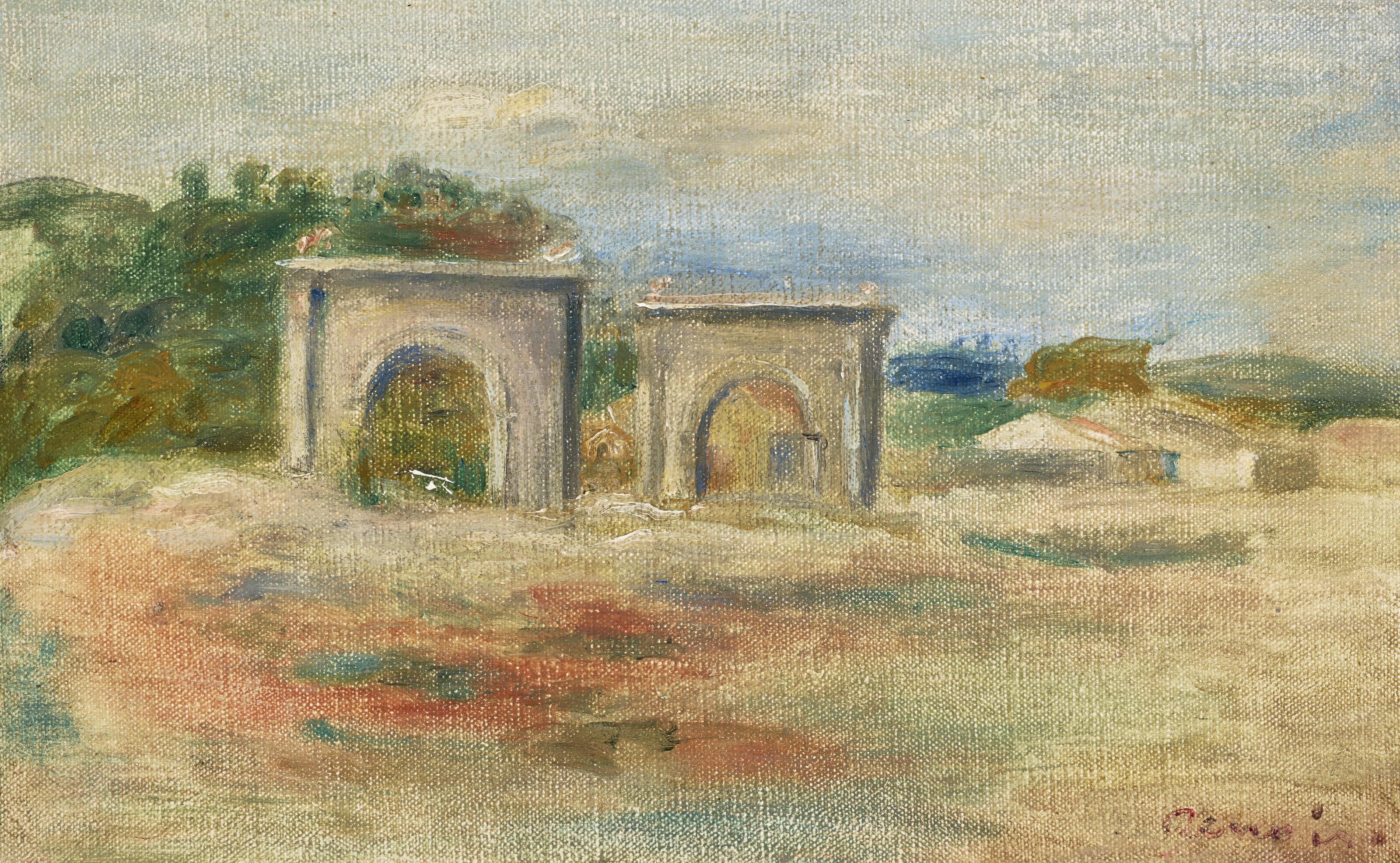 Pierre-Auguste Renoir - Paysage à Saint-Chamas
