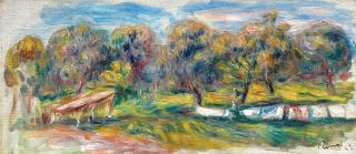 Pierre-Auguste Renoir - Paysage aux Collettes