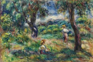 Pierre-Auguste Renoir - Paysage Bleu 