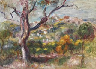 Pierre-Auguste Renoir - Paysage De Cagnes