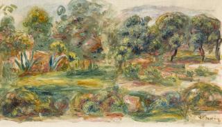 Pierre-Auguste Renoir - Paysage du midi