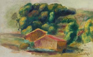 Pierre-Auguste Renoir - Paysage, Maisons