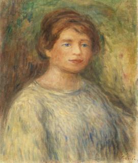 Pierre-Auguste Renoir - Portrait De Femme