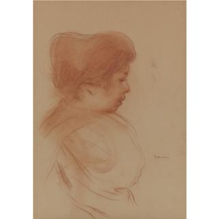 Pierre-Auguste Renoir - Portrait De Fille