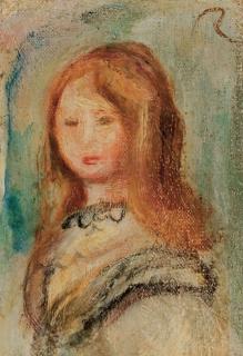 Pierre-Auguste Renoir - Portrait de jeune fille