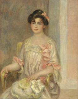 Pierre-Auguste Renoir - Portrait de Madame Josse Bernheim-Dauberville (née Mathilde Adler)