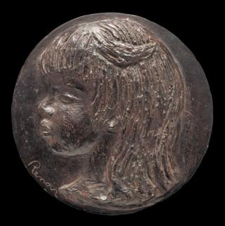 Pierre-Auguste Renoir - Profil de Coco; Medallion