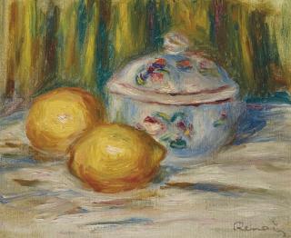 Pierre-Auguste Renoir - Sucrier Et Citrons