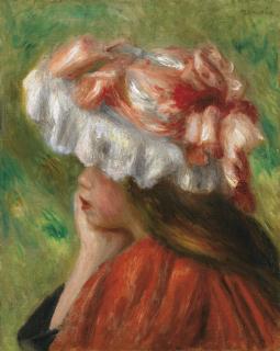 Pierre-Auguste Renoir - Tête De Jeune Fille