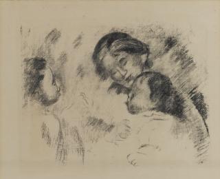 Pierre-Auguste Renoir - Une Mère Et Duex Enfants (D./S. 54)