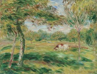 Pierre-Auguste Renoir - Vache dans un verger