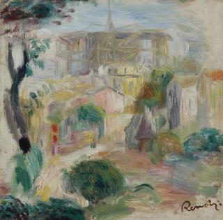 Pierre-Auguste Renoir - Vue du Sacré-Cœur