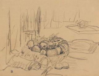 Pierre Bonnard - Coupe de fruits