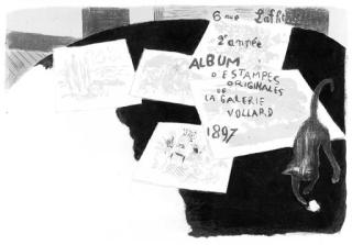 Pierre Bonnard - Cover for the Second Album d\'Estampes Originales (Roger-Marx; Bouvet 41)