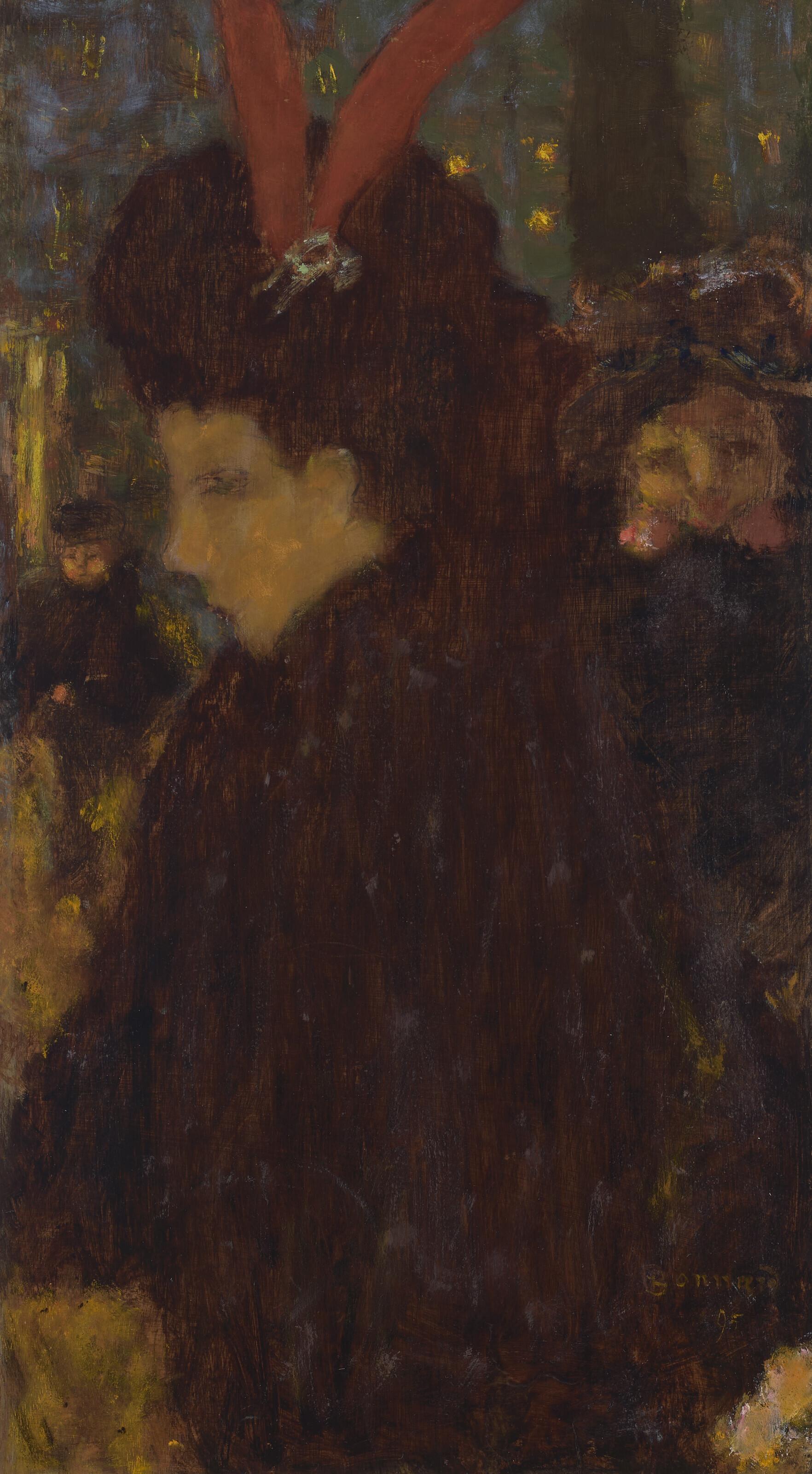 Pierre Bonnard - Femme à l\'aigrette