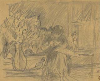 Pierre Bonnard - Femme à sa couture