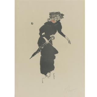 Pierre Bonnard - Femme Au Parapluie (Bouvet 33)