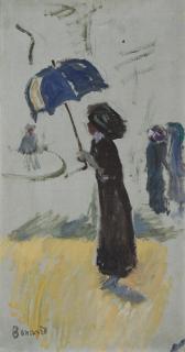 Pierre Bonnard - Femme au parapluie
