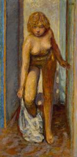 Pierre Bonnard - Femme Se Déshabillant