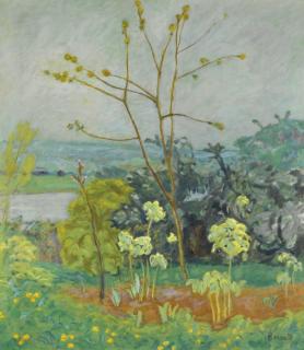 Pierre Bonnard - Jardin Au Bord De La Seine