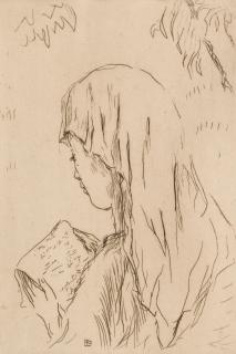 Pierre Bonnard - La femme à l\'oiseau