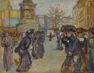 Pierre Bonnard - La Place Clichy