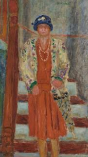 Pierre Bonnard - La robe rouge
