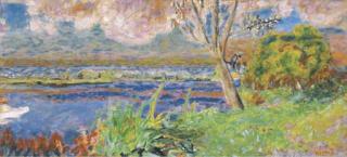 Pierre Bonnard - La Seine à Vernon
