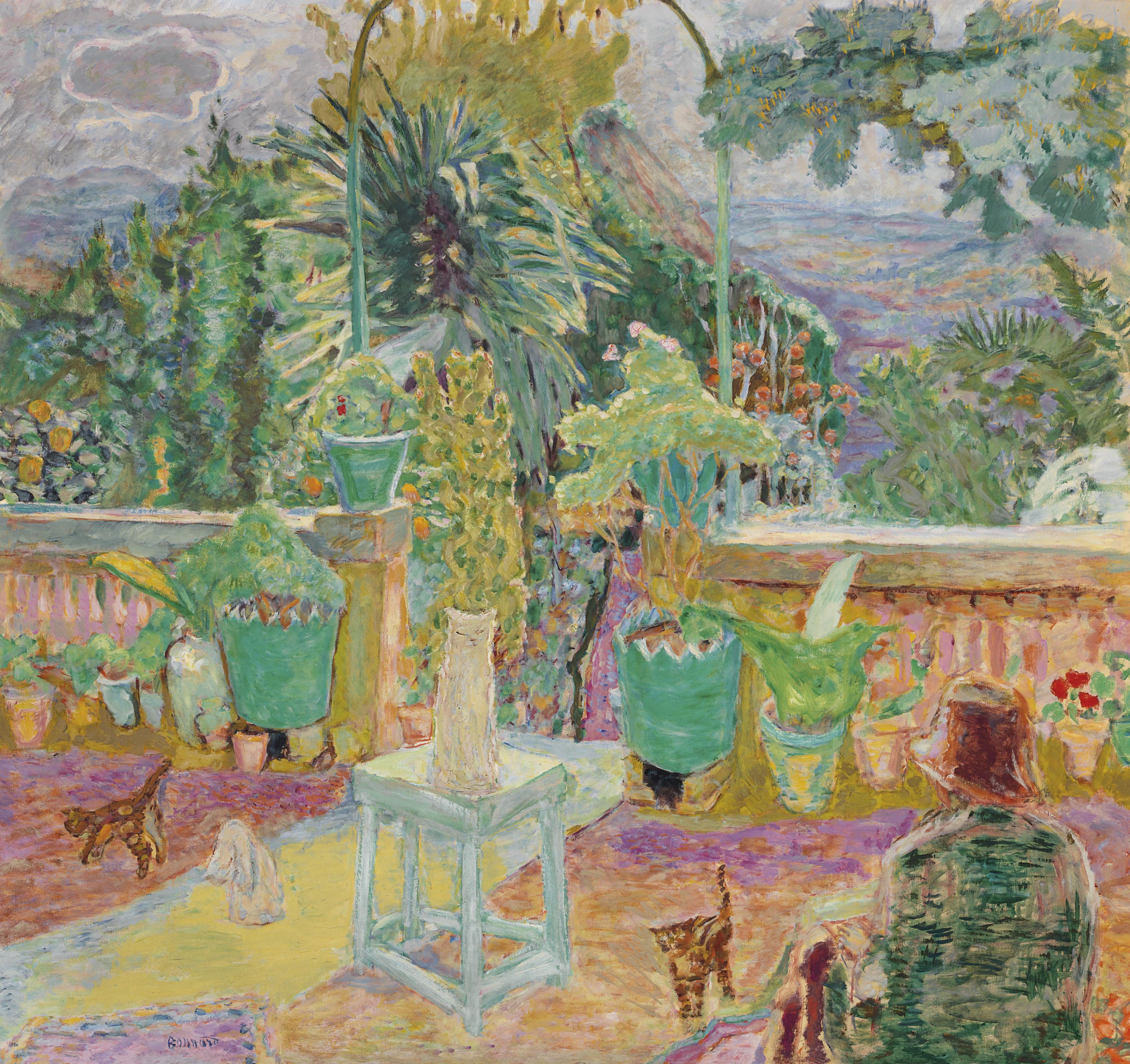 Pierre Bonnard - La Terrasse Ou Une Terrasse À Grasse