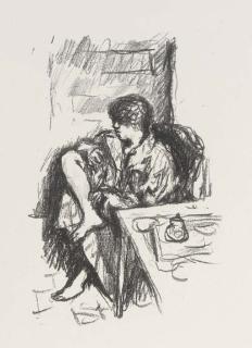 Pierre Bonnard - La Toilette assise, from Maîtres et Petits-Maîtres (Roger-Marx 83)