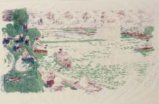 Pierre Bonnard - Le Canotage (R.-M. 44; B. 42)