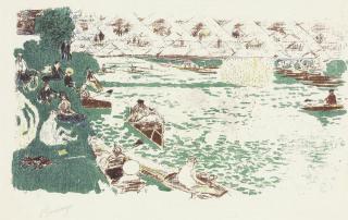 Pierre Bonnard - Le Canotage (Roger-Marx 44; Bouvet 42)