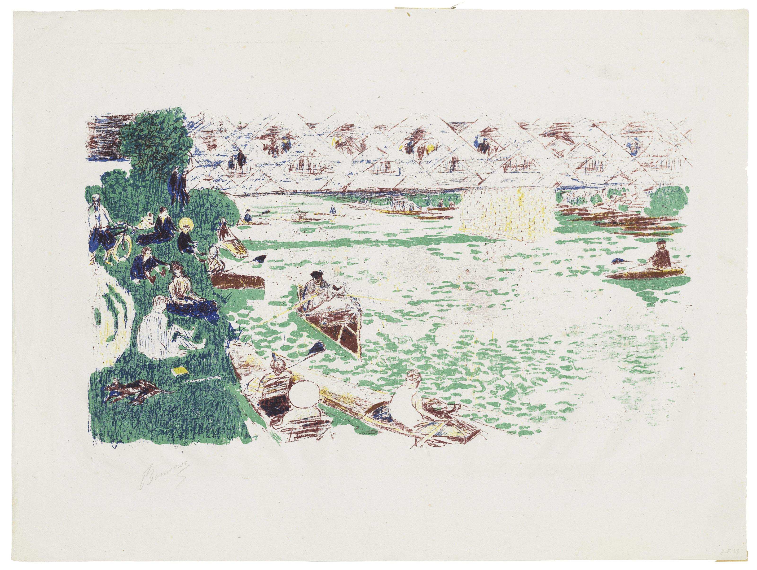 Pierre Bonnard - Le Canotage