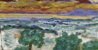 Pierre Bonnard - Le couchant (esquisse)