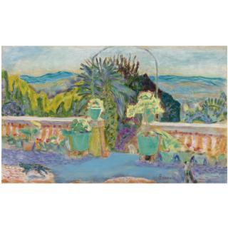Pierre Bonnard - Les Pots Verts Sur La Terrasse