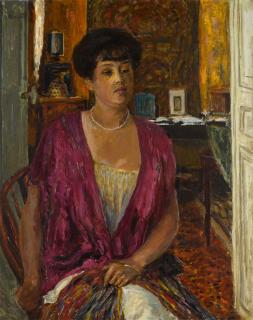 Pierre Bonnard - Madame Claude Anet ou Femme dans un intérieur