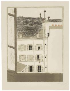 Pierre Bonnard - Maison Dans La Cour, From Quelques Aspects De La Vie De Paris