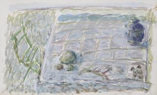 Pierre Bonnard - Nature Morte Sur Une Table En Terrasse