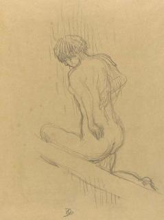 Pierre Bonnard - Nu à la baignoire