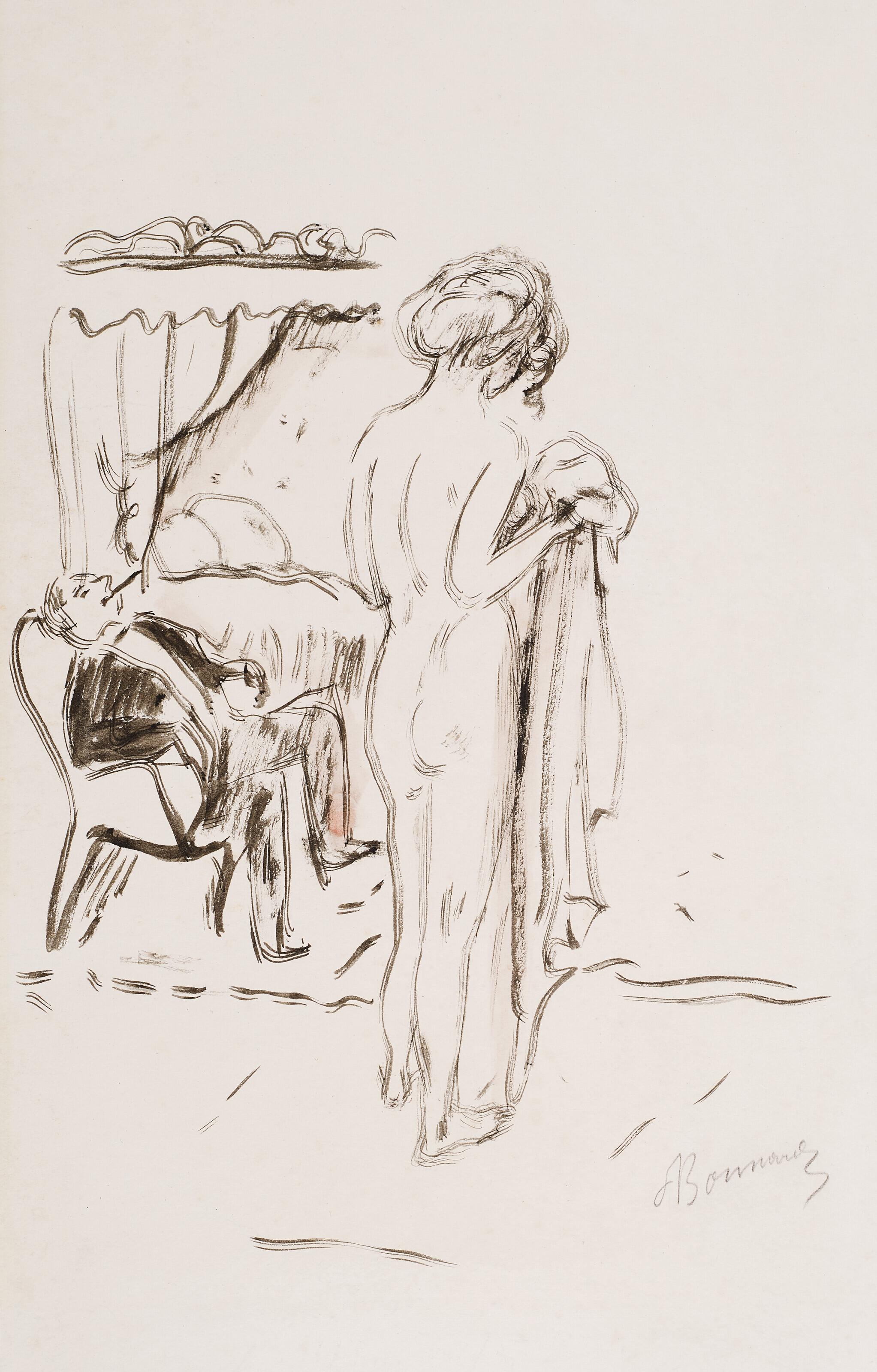 Pierre Bonnard - Nu debout