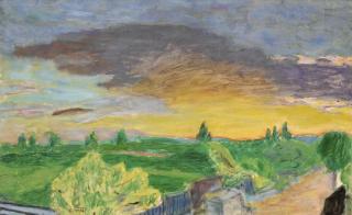 Pierre Bonnard - Paysage Au Soleil Couchant