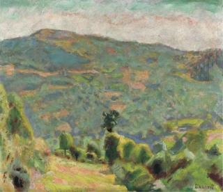 Pierre Bonnard - Paysage De Haute-Savoie
