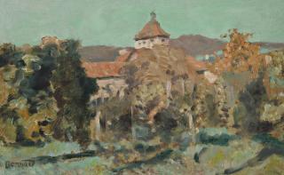 Pierre Bonnard - Paysage du Dauphiné (Le Grand-Lemps)