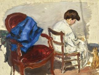 Pierre Bonnard - Personnage Et Chien