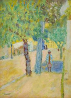 Pierre Bonnard - Personnage Sous Un Arbre