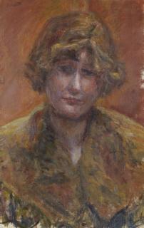 Pierre Bonnard - Portrait de jeune fille (étude)