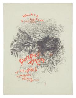 Pierre Bonnard - Quelques Aspects De La Vie De Paris: Couverture De L\'Album (Bouvet 58)