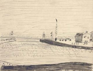 Pierre Bonnard - Scène de port