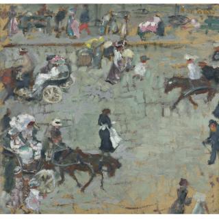 Pierre Bonnard - Scène De Rue À Paris